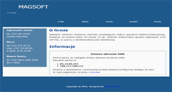 Desktop Screenshot of magsoft.com.pl