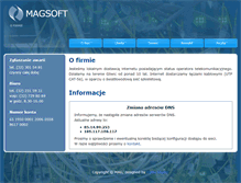 Tablet Screenshot of magsoft.com.pl